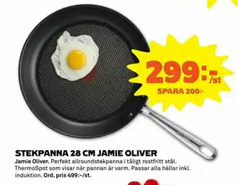 Stora Coop Stekpanna 28 cm jamie oliver erbjuda