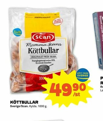 Stora Coop Köttbullar erbjuda