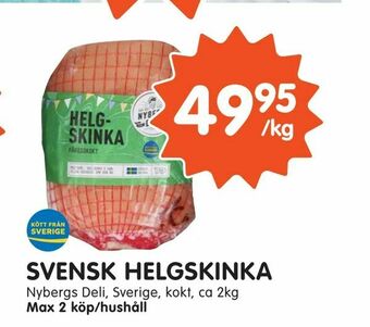 Tempo Svensk helgskinka erbjuda