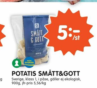 Tempo Potatis smått&gott erbjuda