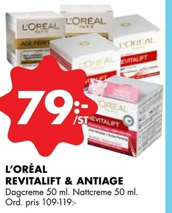 ÖoB L'oréal revitalift & antiage erbjuda