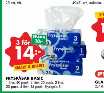 ÖoB Fryspåsar basic erbjuda