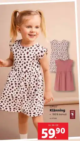 Lidl Klänning erbjuda
