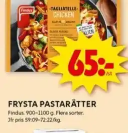 ICA Kvantum FRYSTA PASTARÄTTER erbjuda