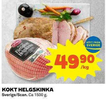 Coop Kokt helgskinka erbjuda