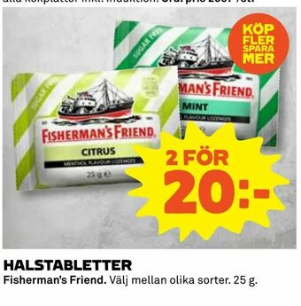 Coop Halstabletter erbjuda
