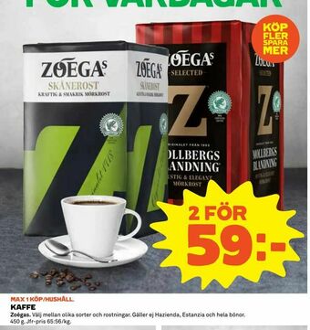 Coop Kaffe erbjuda