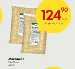 Snabbgross Mozzarella erbjuda