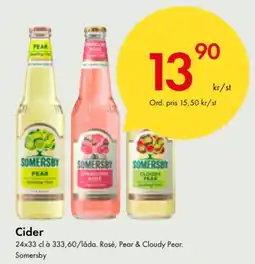 Snabbgross Cider erbjuda
