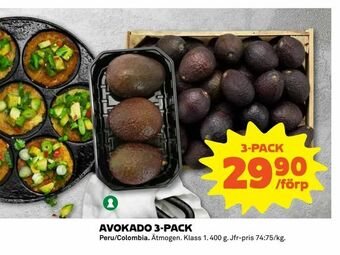 Coop Extra Avokado 3-pack erbjuda