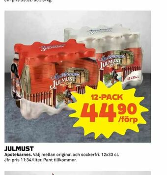 Coop Extra Julmust erbjuda