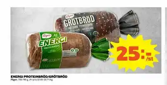 Energi proteinbröd/grötbröd