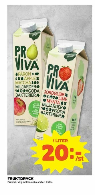 Coop Extra Fruktdryck erbjuda