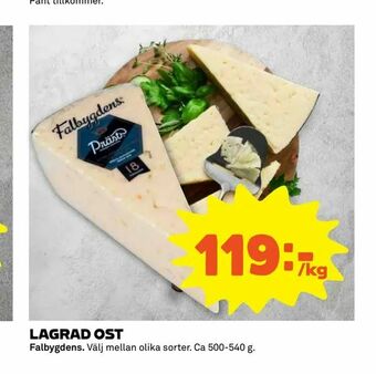 Coop Extra Lagrad ost erbjuda