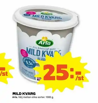 Coop Forum Mild kvarg erbjuda