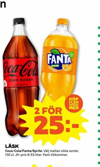 Coop Forum Läsk erbjuda