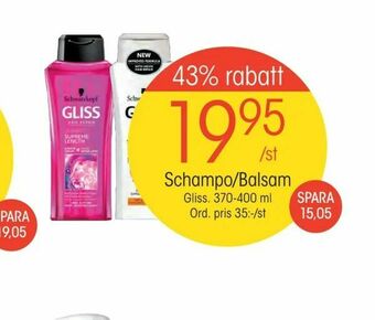 EKO Schampo/Balsam erbjuda