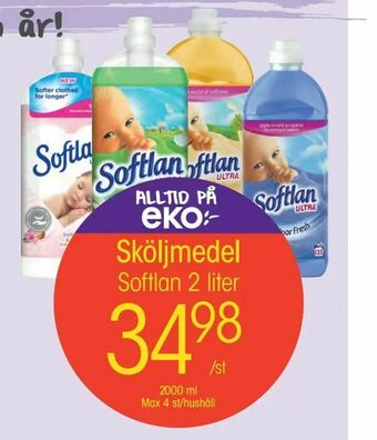 EKO Sköljmedel erbjuda