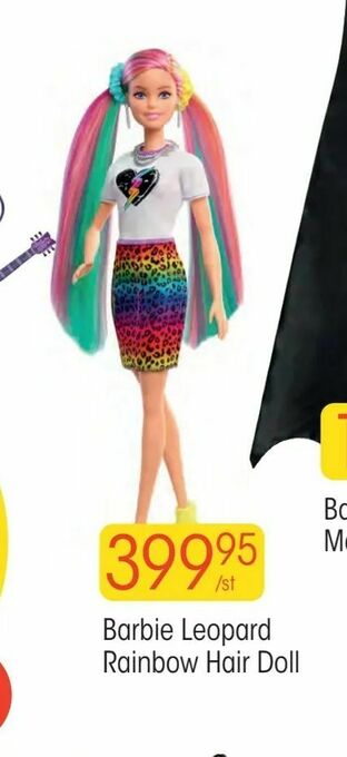 EKO Barbie Leopard Rainbow Hair Doll erbjuda