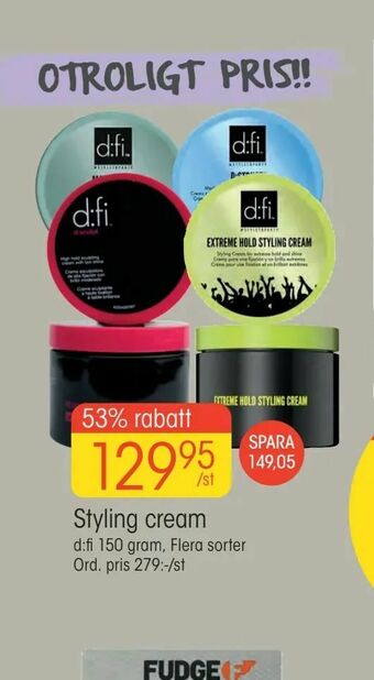EKO Styling cream erbjuda