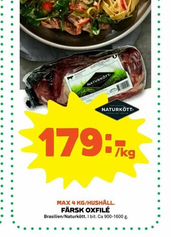 Stora Coop Färsk oxfilé erbjuda