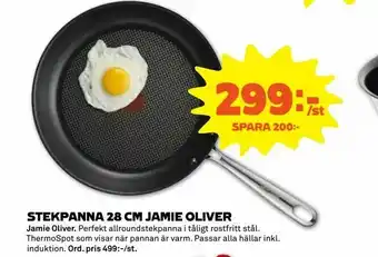 Coop Forum Stekpanna 28 cm jamie oliver erbjuda