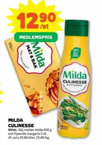 Milda culinesse