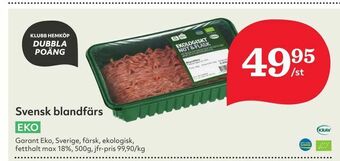 Hemköp Svensk blandfärs erbjuda