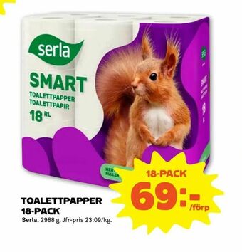 Stora Coop Toalettpapper 18-pack erbjuda