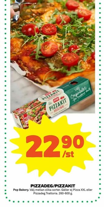 Stora Coop Pizzadeg/pizzakit erbjuda