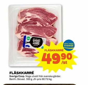 Stora Coop Fläskkarré erbjuda