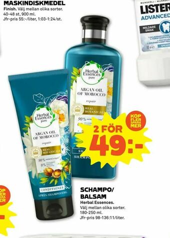 Stora Coop Schampo/ balsam erbjuda