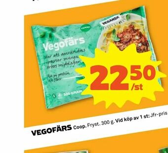 Stora Coop Vegofärs erbjuda