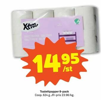 Stora Coop Toalettpapper 8-pack erbjuda