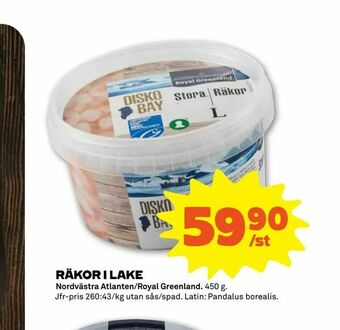 Stora Coop Räkor i lake erbjuda