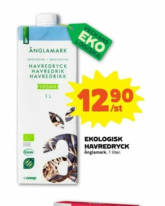 Stora Coop Ekologisk havredryck erbjuda