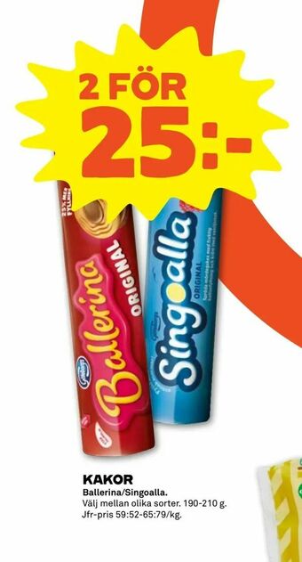 Stora Coop Kakor erbjuda
