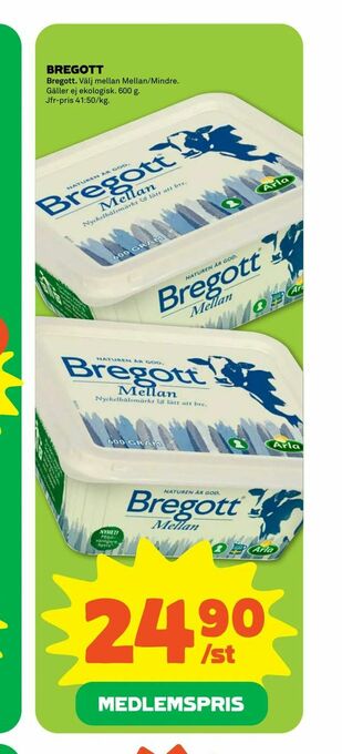 Stora Coop Bregott erbjuda