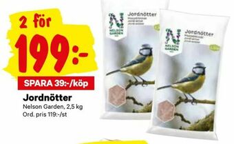 City Gross Jordnötter erbjuda