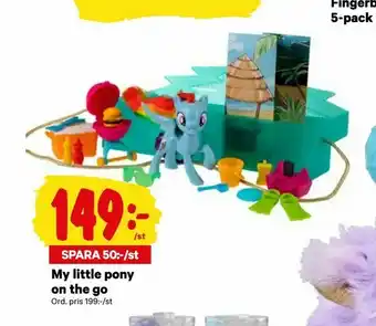 City Gross My little pony on the go erbjuda