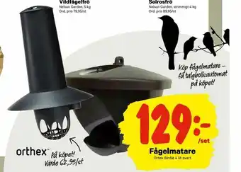 City Gross Fågelmatare erbjuda