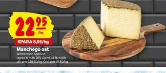 City Gross Manchego ost erbjuda