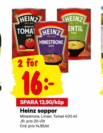 Heinz soppor