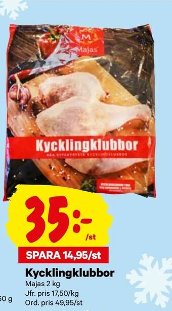 City Gross Kycklingklubbor erbjuda