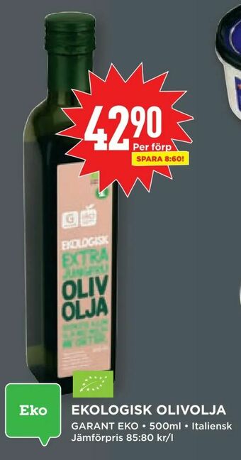 Willys Ekologisk olivolja erbjuda