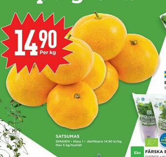 Willys Satsumas erbjuda