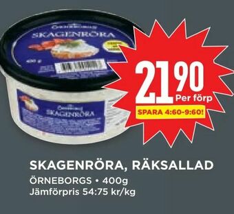 Willys Skagenröra, räksallad erbjuda