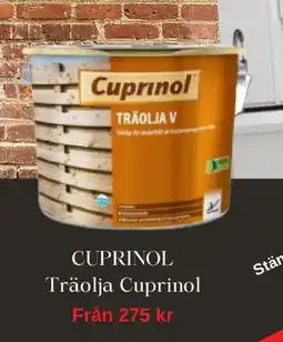 Byggmax CUPRINOL Träolja Cuprinol erbjuda