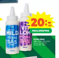 Stora Coop Kylda såser erbjuda