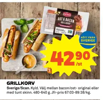 Coop GRILLKORV erbjuda
